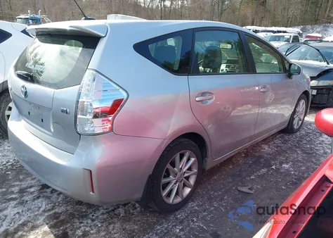 2012 Toyota Prius V Five из США, поврежденный, VIN JTDZN3EU5C3138870